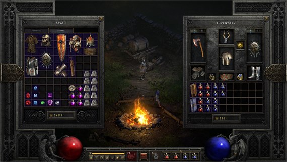 暗黑破坏神2 狱火重生 重制版|中字-国语|V1.6.84219-永恒战火-英灵之魂+MOD整合包+存档|解压即撸|