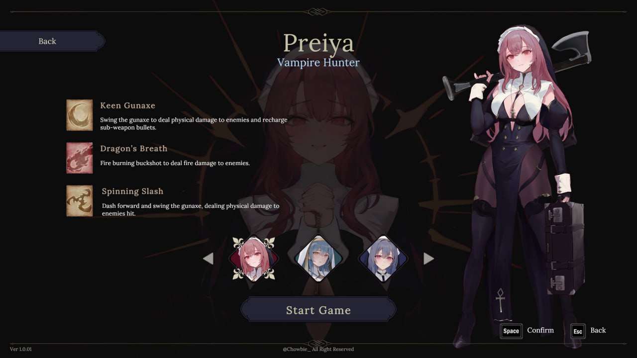 新作[亚洲风ACT/动态] 修女[暗黑] Nunholy v1.0.01 官中版 [670M]