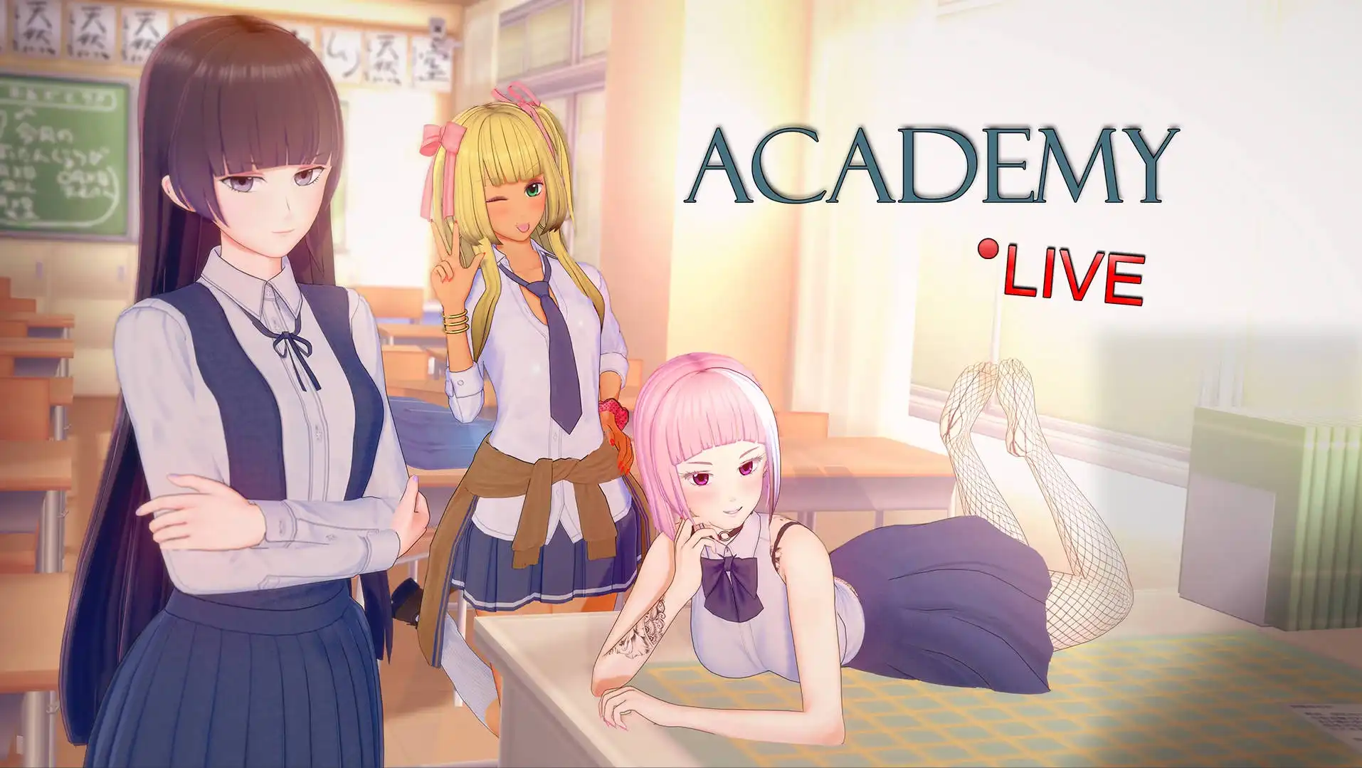 【欧美SLG/汉化/沙盒】学院：直播v0.07.3汉化版【PC+安卓/3.79G/更新】