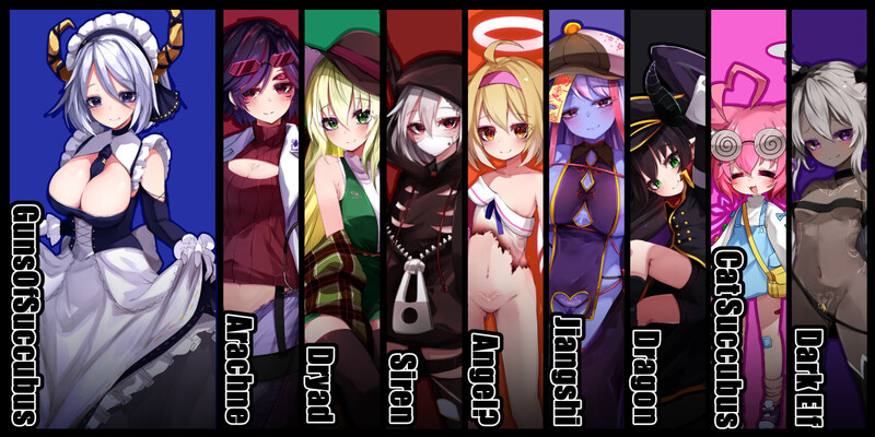 ST12月新作【动作ARPG/弹幕射击/萝莉魔物娘】梦魔之枪2（Guns of Succubus2 ～夢魔とメイドとマスケット～） STEAM官中步兵【5.30G】