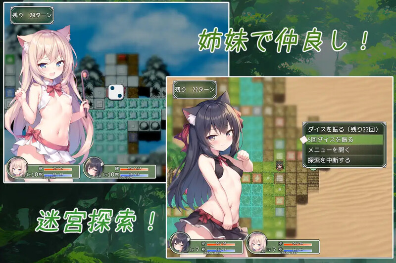 DL11月新作【探索RPG/战斗H/AI生成】涅槃迷宫（つゆだく!ニルヴァーナの迷宮）V1.0 AI汉化【3.20G】