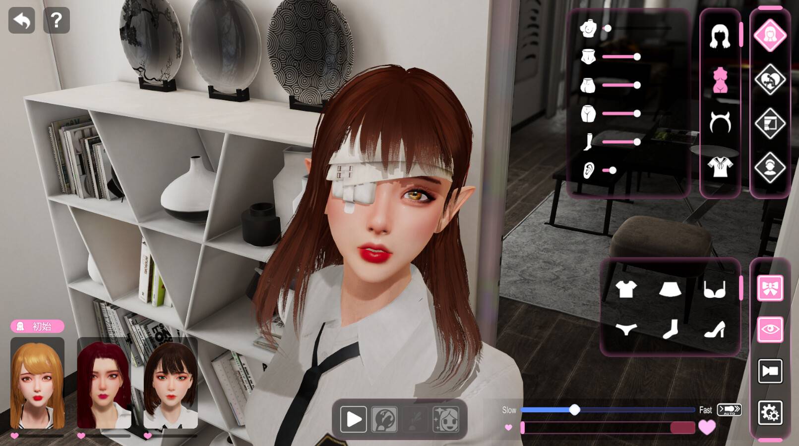 【PC】【官中】雪山别墅和三个女孩的做ai假期 Love challenge v1.2.0【2.1G】