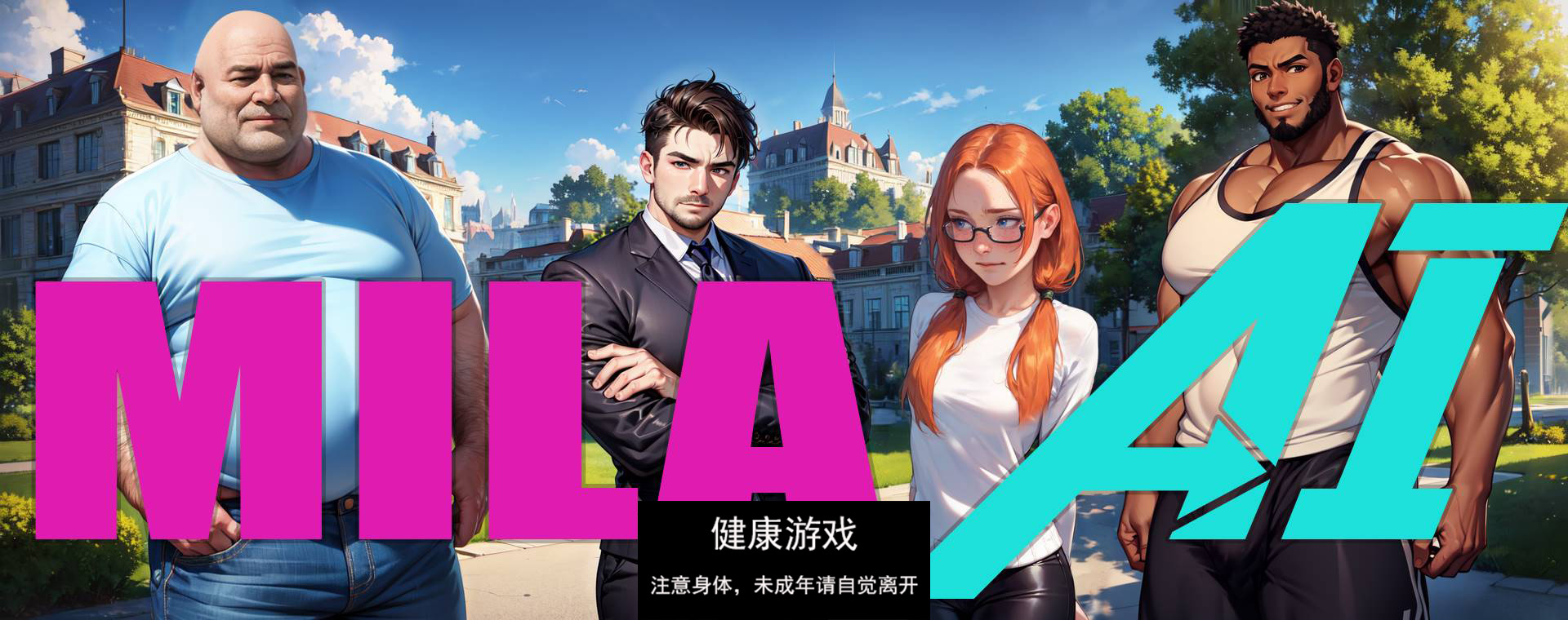 【更新欧美SLGAI绘图AIGPT汉化3D】米娅AIMila AI [v1.3.1]【PC+安卓1.06G】