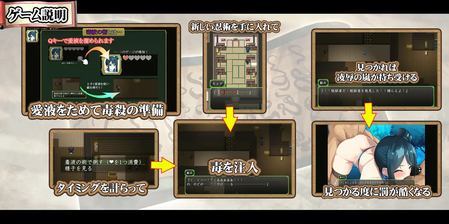 【日系RPG云汉化】[ティシュトリ屋]くノ一カエデ【安卓joi+PC】