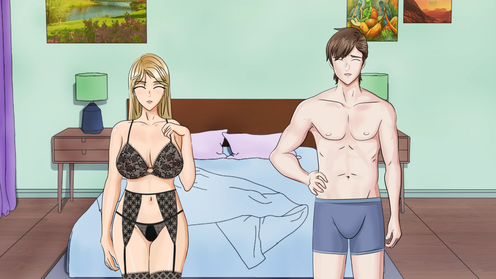 【欧美SLGAIGPT汉化2D】楼里的妻子Wife in the Building! [v0.4.50 Beta]【PC+安卓0.7G】