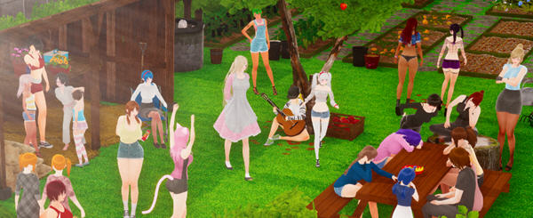 小绿山(Little Green Hill) ver1.0 汉化版 PC+安卓 动态SLG游戏 5.2G
