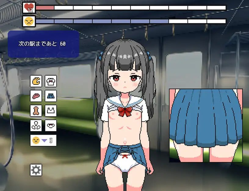 【SLGGPT3.5汉化像素动态】触摸女高中生列车【萝莉电车痴汉PC+可安卓joi+安卓直装】