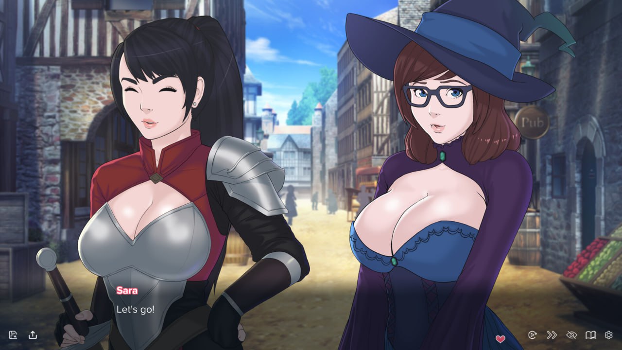 【日式中文】Quickie Fantasy Adventure [v1.1] 【ADV魔物娘动态巨乳电脑+安卓】