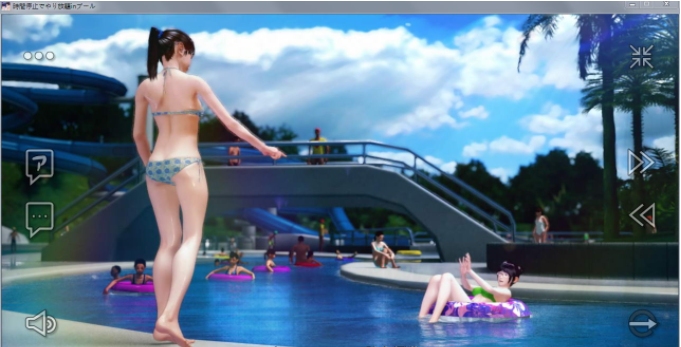 [3D互动全动态PC] 时间停止的无限制沙滩！DL正式版+动画版 [4G]