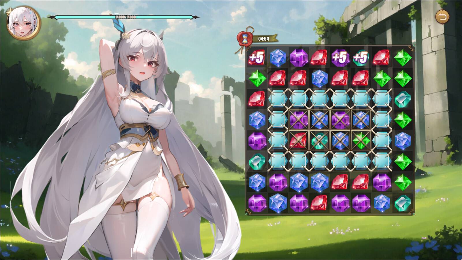 【SLGSTEAM官中AI作画步兵】堕落女神【PC1.2G】