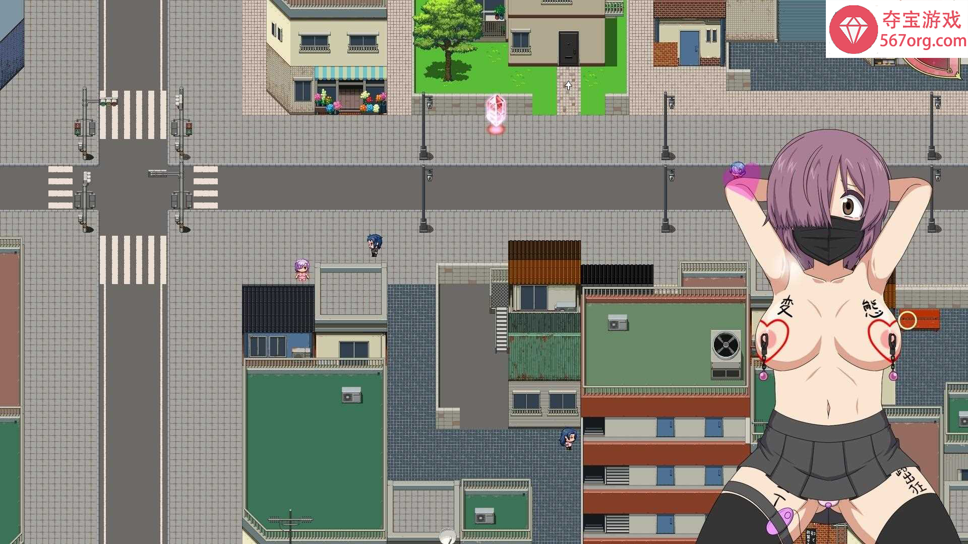 [更新RPG挂载AI机翻露出野战]FlashCyclingSide.S～自転車露出主義～【フリーライドろしゅつRPG】Ver0.9e[1.1G]