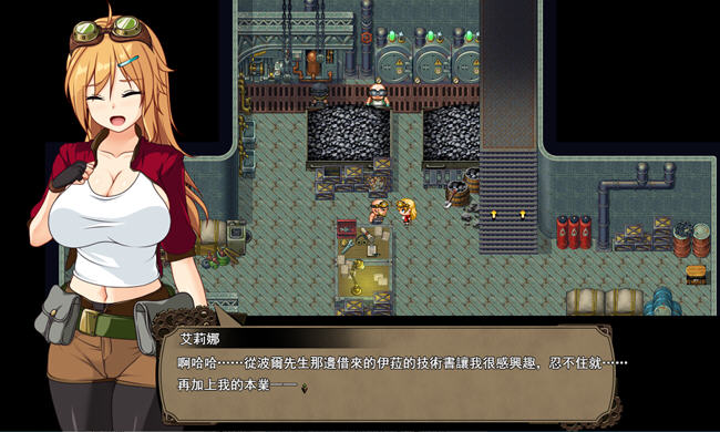 埃琳娜与机魔之都 ver1.10 AI精翻汉化版 回合制RPG游戏 1.5G