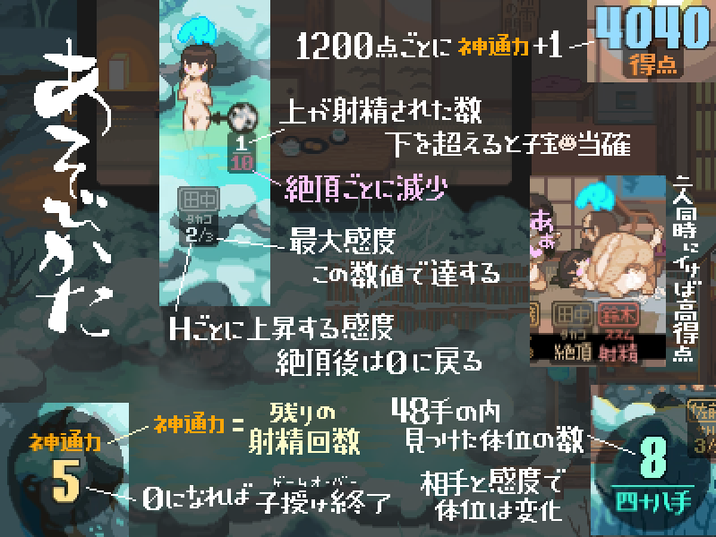 【经营SLG动态像素】雪屋温泉- – 子宝の汤【0.2G】