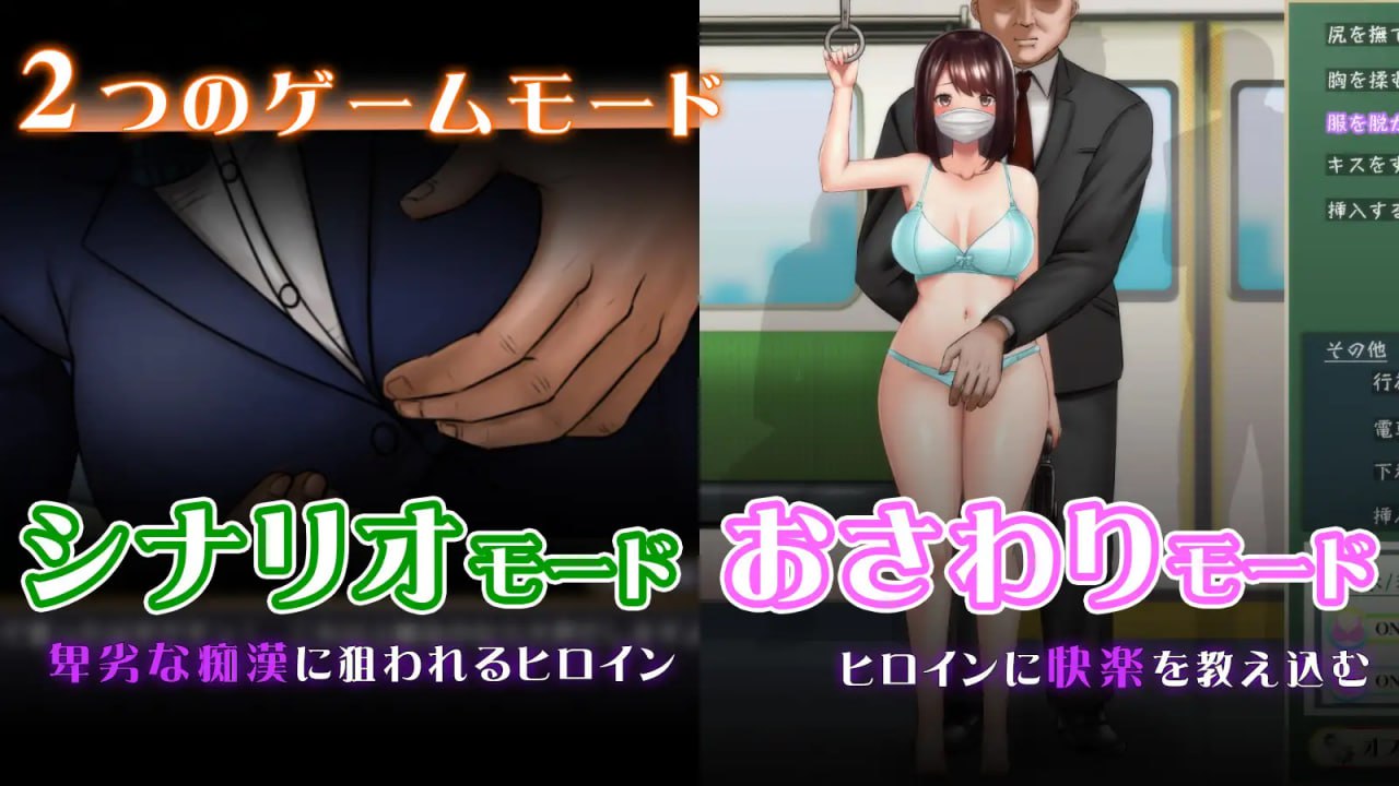 【2D生肉】痴漢追走曲～狙われた通学電車～【SLG凌辱痴汉巨乳CVPC】