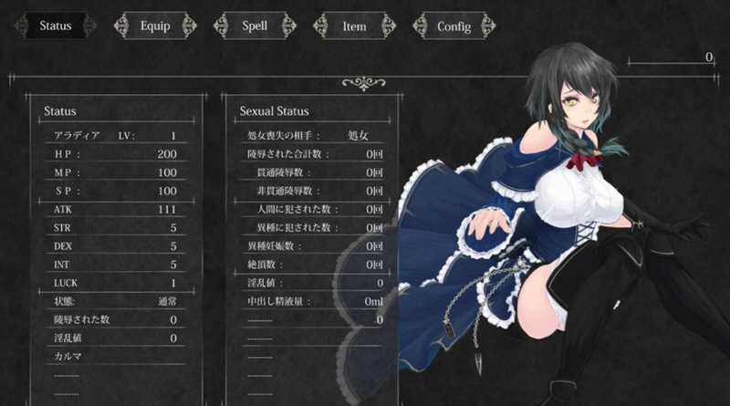 魔女复仇之夜 ver1.07 完美解码作弊汉化版 横板ACT游戏+存档+动画 1.9G