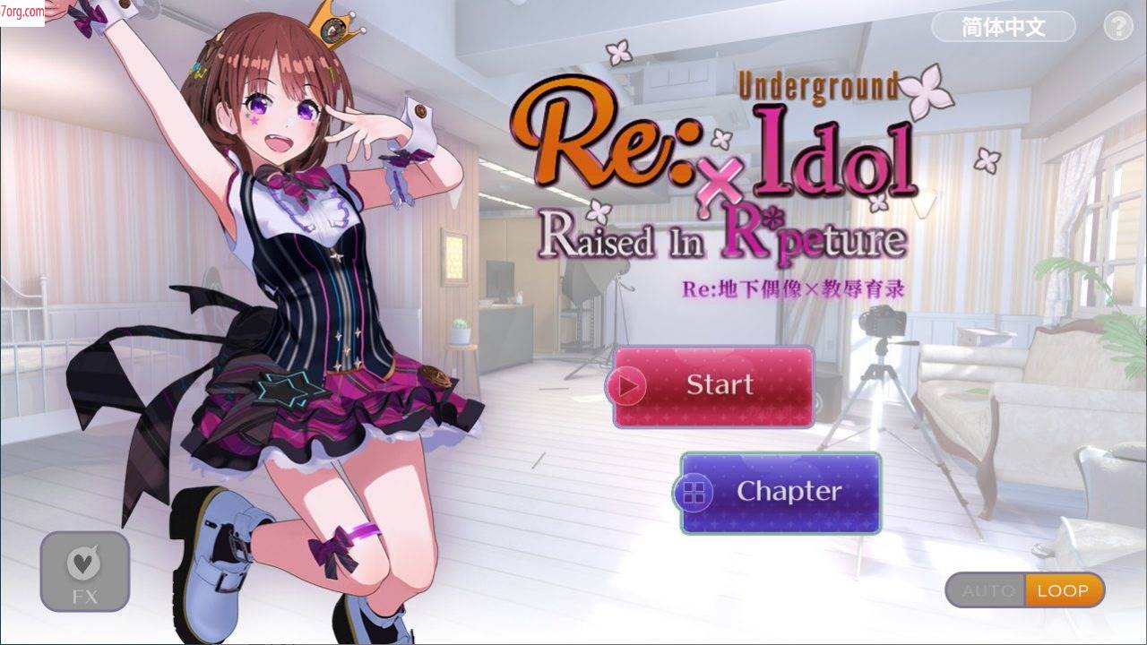 【HAG游戏全动态神作PC度盘】Re地下偶像X教辱育录!DL官方中文版+CG【新汉化全CV1.16G】