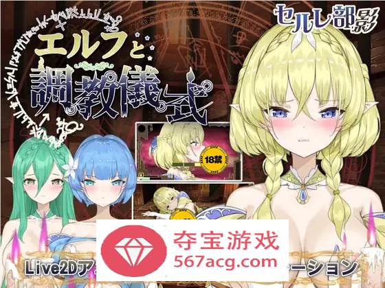 【调教互动SLG全动态】精灵的调教儀式 DL官方正式完整版+存档【新作2.2G】