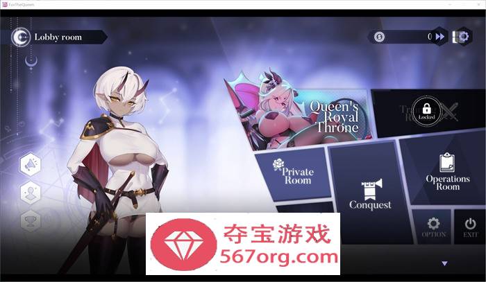 【战略SLG中文全动态】女王侍奉：For the Queen V1.3193 官方中文步兵版+全DLC+特典【新作3.2G】