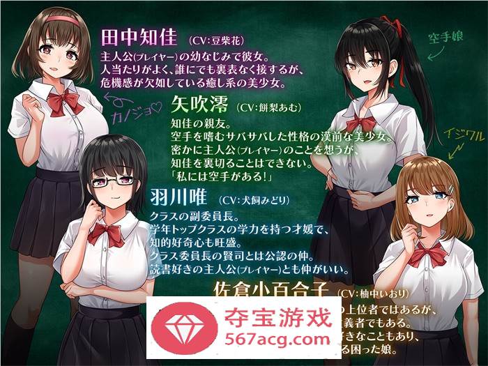 【绿帽SLG汉化】NTR教室~转校生第一天就宣布要睡所有人的女友 精翻汉化版+攻略【新作PC+安卓2G】