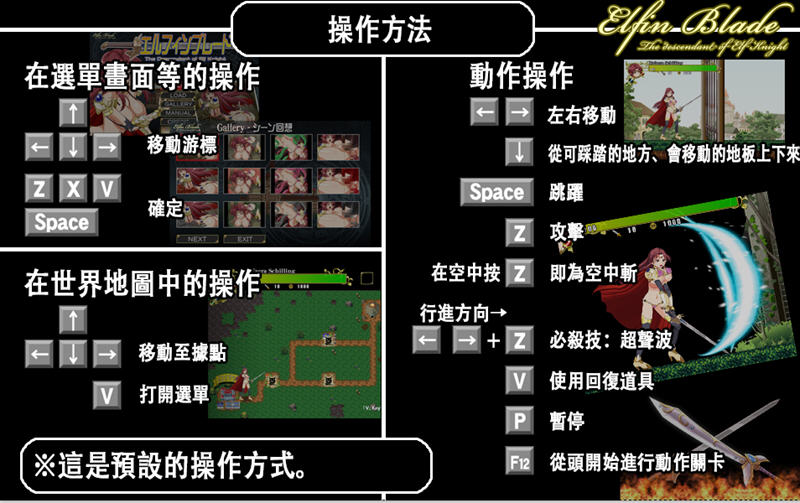 妖精之剑：沃登王国 DL官方中文版+全CG存档 横版过关ACT游戏 500M