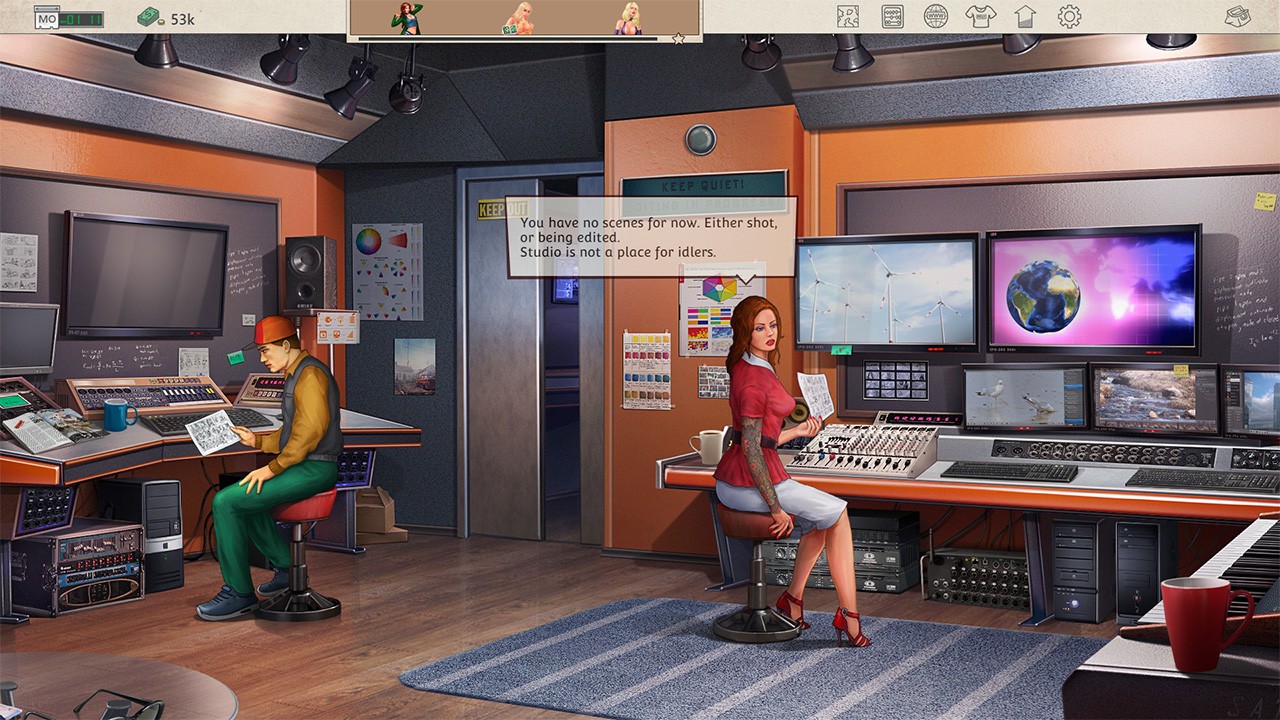 不可描述产业大亨(P Studio Tycoon) 中文汉化版 模拟经营类游戏
