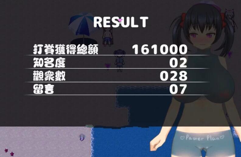 超色晴网路聊天女郎：千里酱 精修中文汉化版 动态RPG+存档