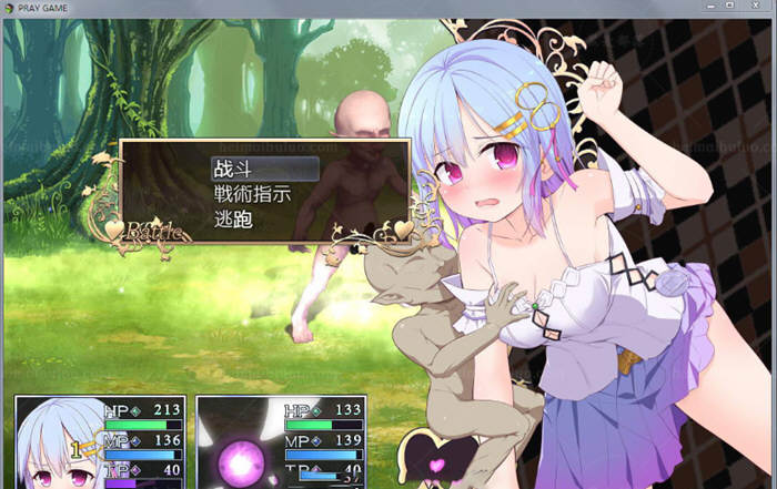 祈祷游戏（PrayGame） α版v9.00最终汉化作弊版 RPG 1.6G