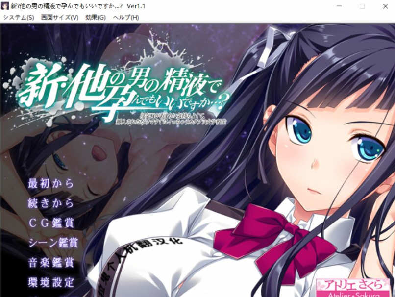 这样造宝宝真的合适嘛？ 1-3部 云翻汉化版 绿帽ADV游戏