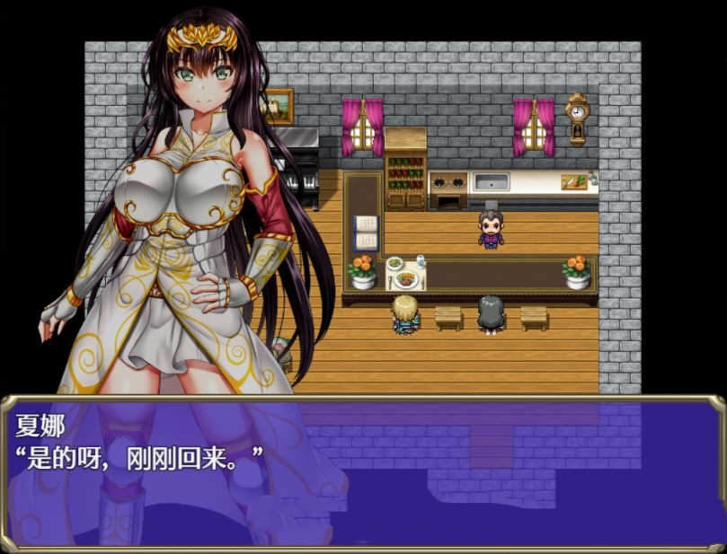 人野性子浪的美女冒险者-夏娜 完整精翻汉化版 日式RPG游戏