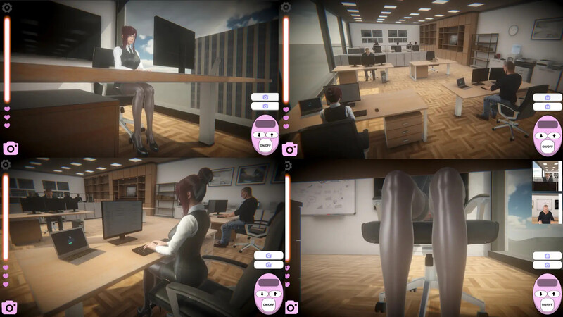 【互动SLG/3D作品/全动态/职场OL/生肉】工作中被远程操控的跳蛋!!（仕事中にリモコンバイブを遠隔操作!!）V1.0 【1.20G】