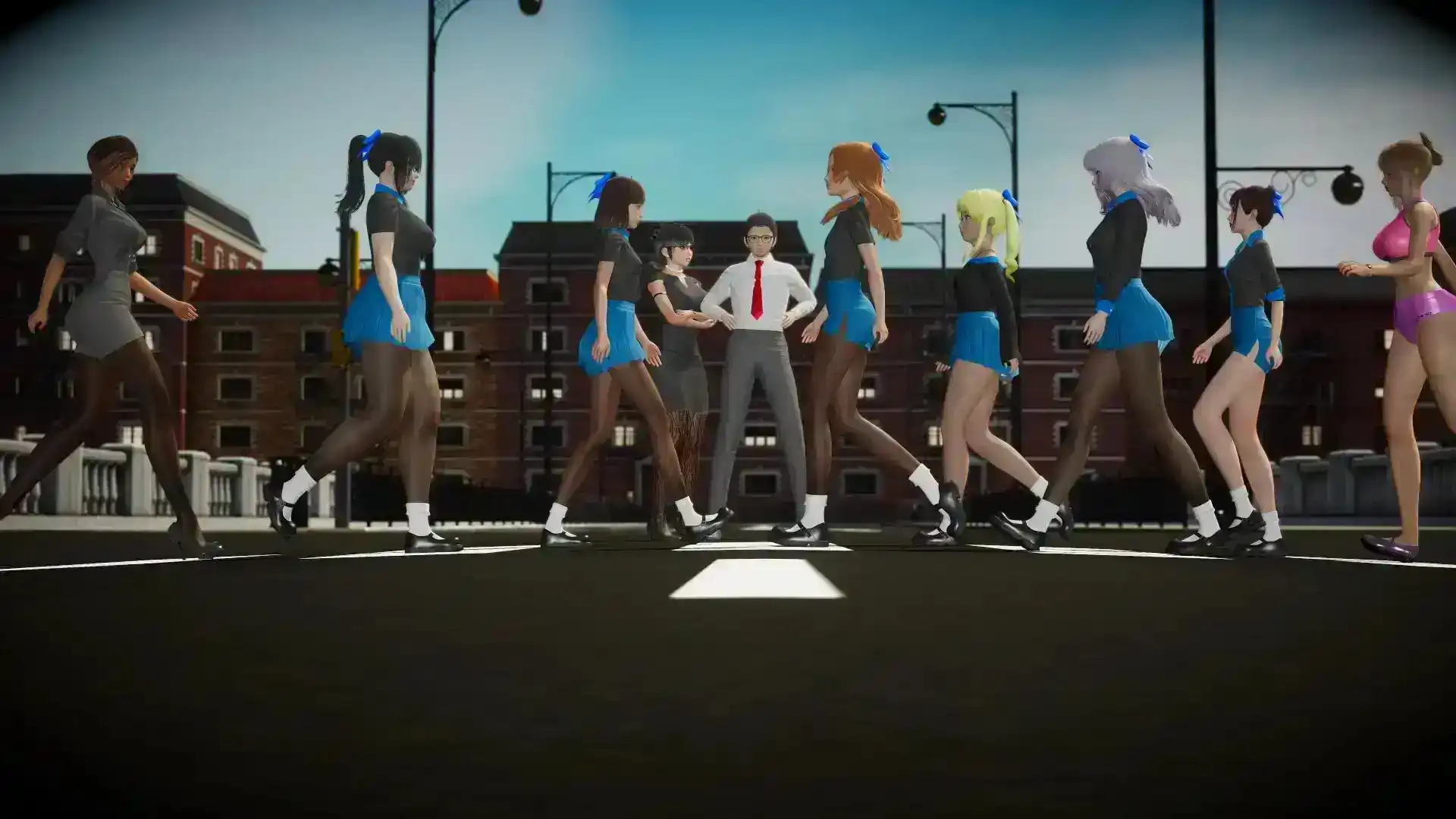 【精品SLG/汉化/动态】那位新老师0.7.0官中汉化版【PC+安卓/6.99G/更新】
