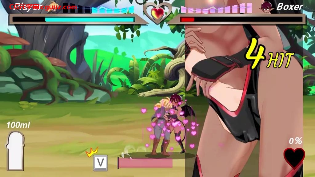 新作[动作ACT/动态] 魅魔对战 SuccubusBattle ver1.2 官方中文版 [3.0G]