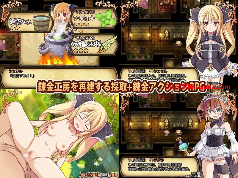 【动作ARPG/像素动态/官中】雪莉尔的大冒险～金色巨龙与遗迹之岛～（シェリル～金色の竜と遺跡の島～）V1.02 STEAM官中【1G】