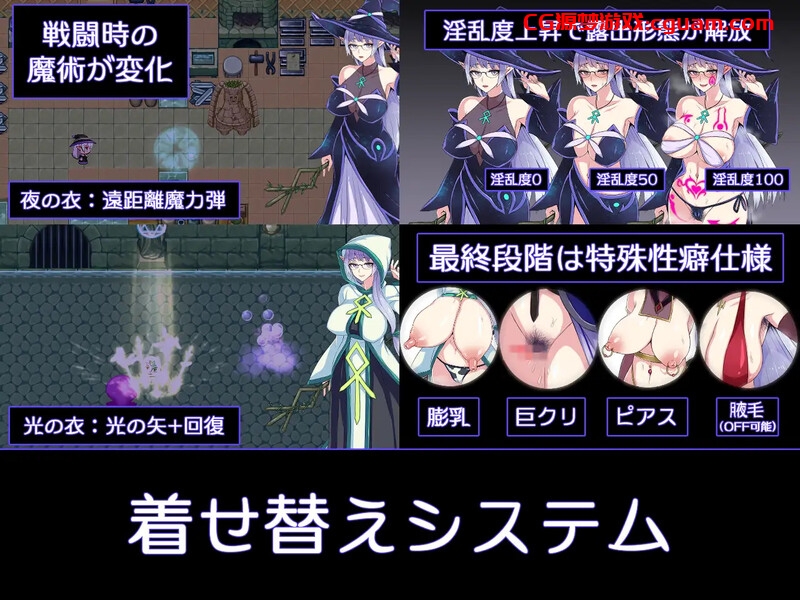 【精品ARPG/羞耻露出/官中】克丽丝与游乐之街/克莉丝与游乐之街（クリスと遊楽の街）V1.2.8 STEAM官中 【1G】