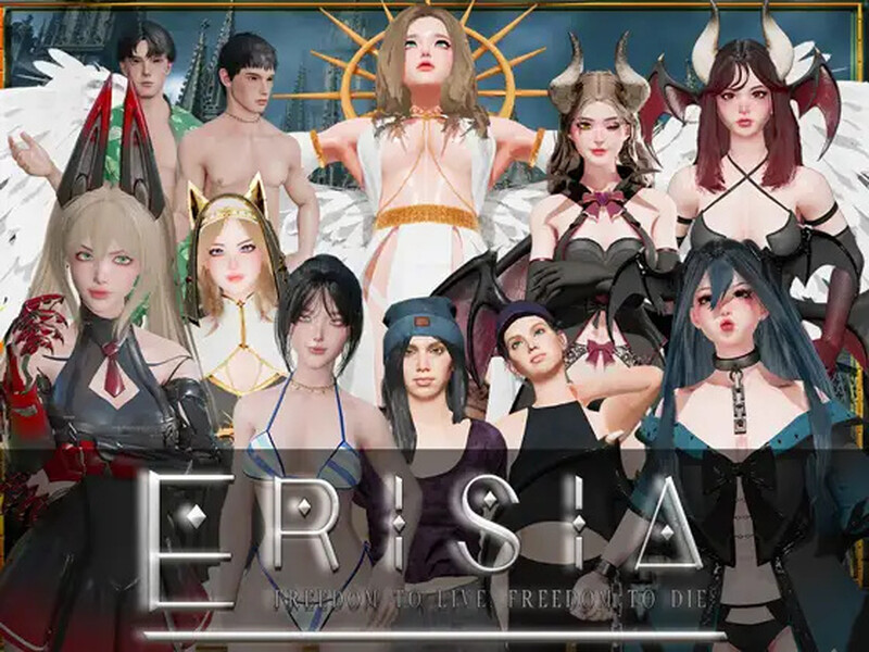 【大型FPS/3D作品/全动态/生肉】‐ 埃里西亚 ‐（‐ Erisia ‐）V1.0 原版JP【8.20G】