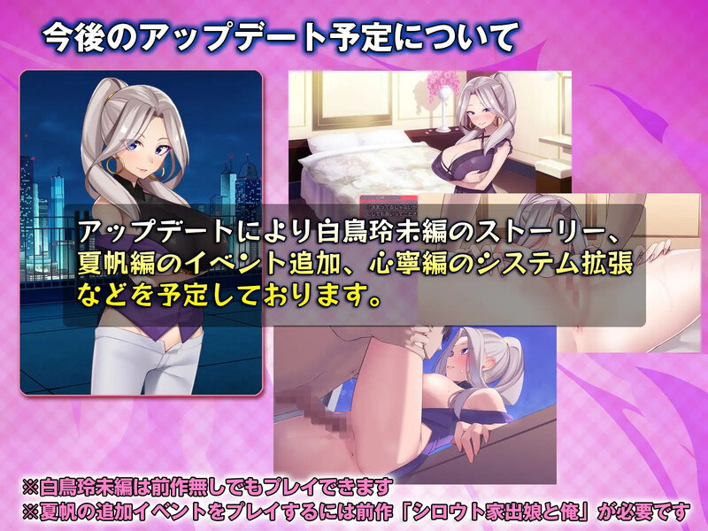 【爆款SLG/动态/汉化】外行离家少女与我 Sweet Days（シロウト家出娘と俺 Sweet Days）V1.0.2 AI汉化+DLC+官中【1.10G】