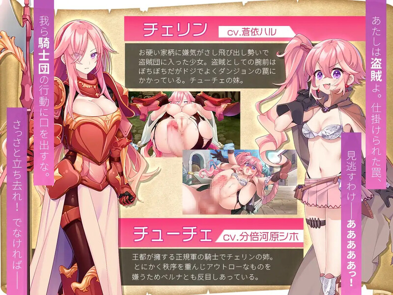 【动作ARPG/断画面/汉化】双人×探险者（ふたりな×エクスプローラー）V1.0 机翻汉化【2.1G】