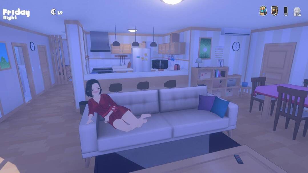 [互动SLG/3D/生肉]莎拉的小屋 Sarah’s House v0.6