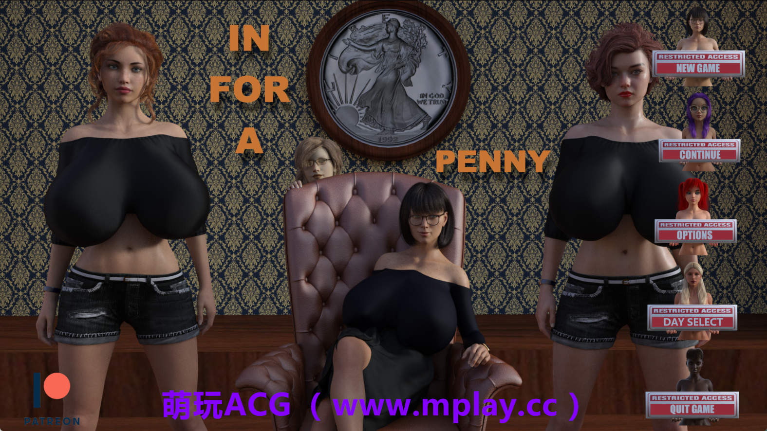 【PC/欧美SLG】一分钱一分货v0.68 AI版【3.45G/汉化/动态/更新】