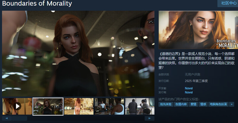 [欧美SLG/PC+安卓]道德的界限 Boundaries of Morality 0.500 AI汉化版