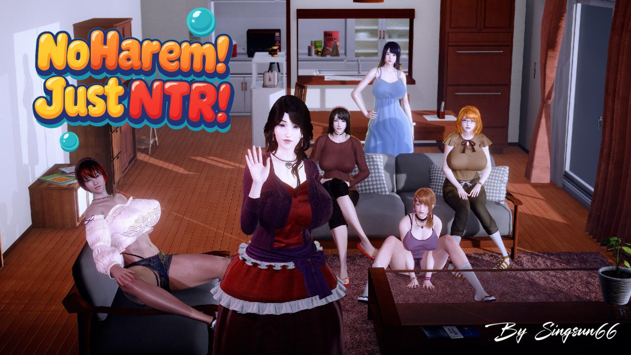 【SLG/AI汉化/3D/更新】没有后宫只有NTR/No Harem Just NTR [Ep.1][PC+安卓][9月更新/2.6G]