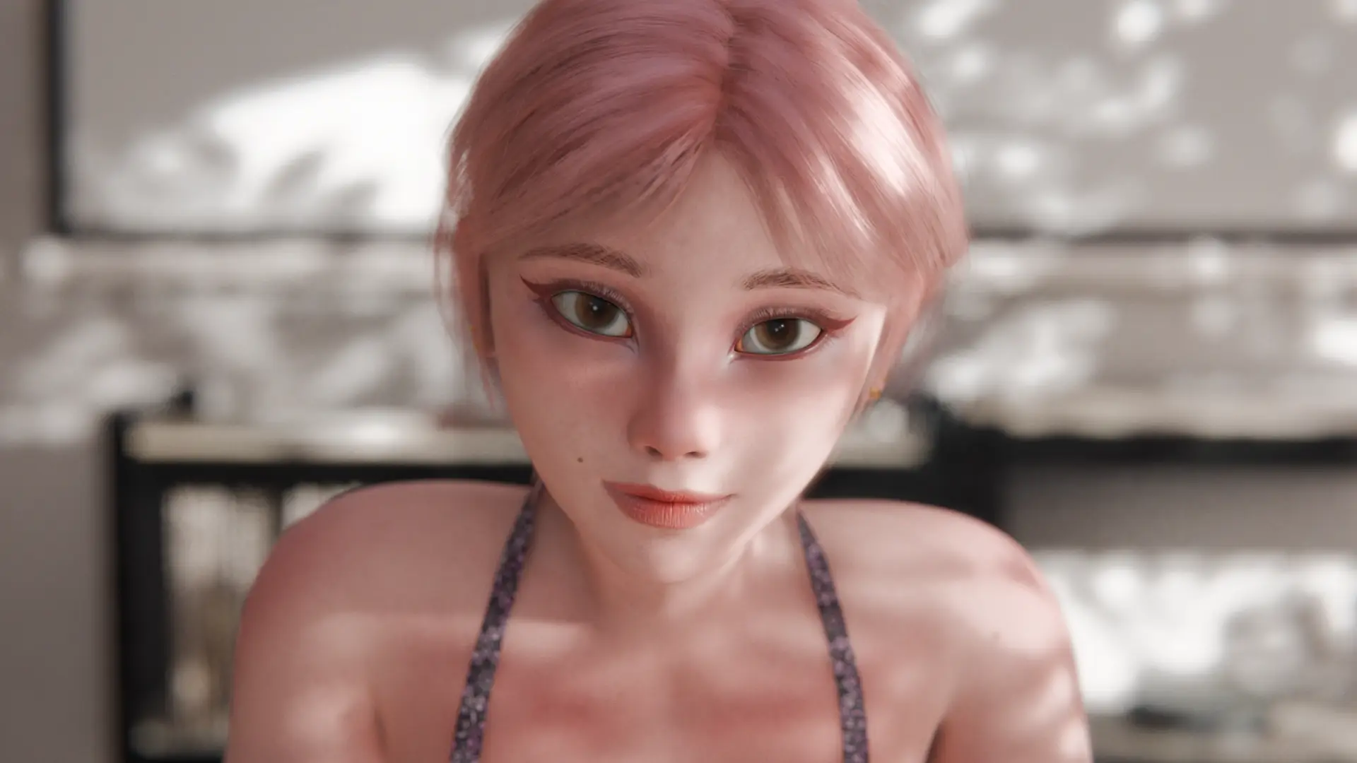 【PC、安卓、IOS可用】欧美SLG游戏《我的女孩喜欢手铐》v0.3 AI版，827M，已汉化，沙盒玩法，有更新