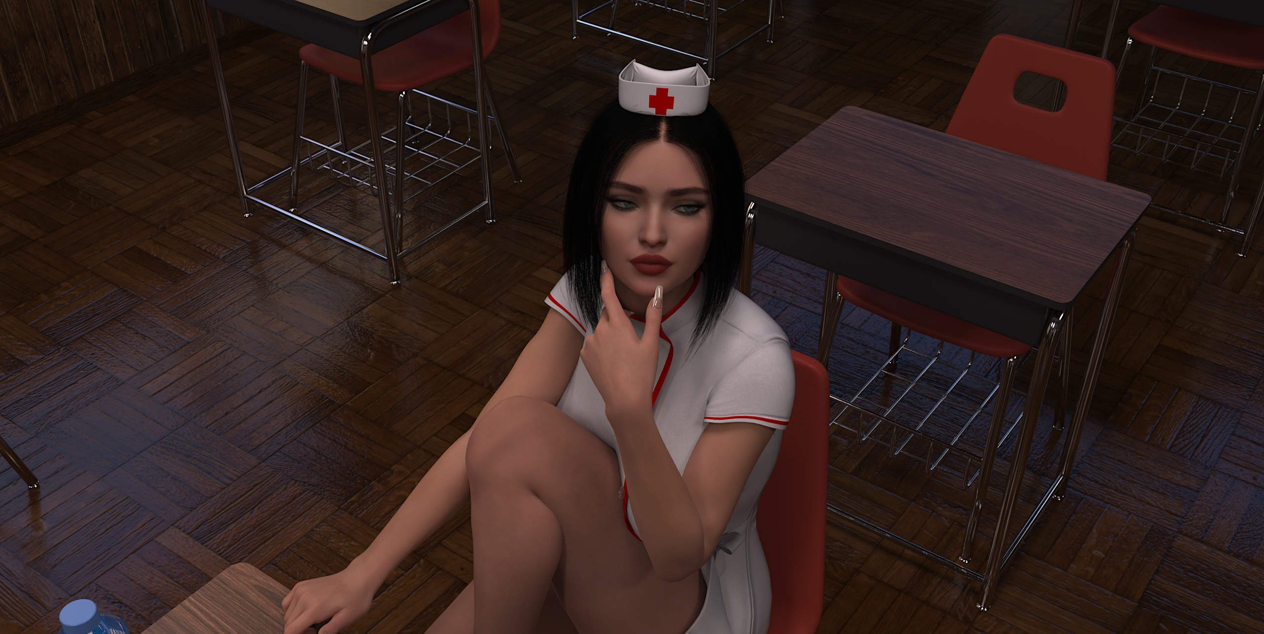 【PC欧美SLG游戏】《医疗特别护理》v0.8 AI版，4.68G，汉化且含动态内容，已更新