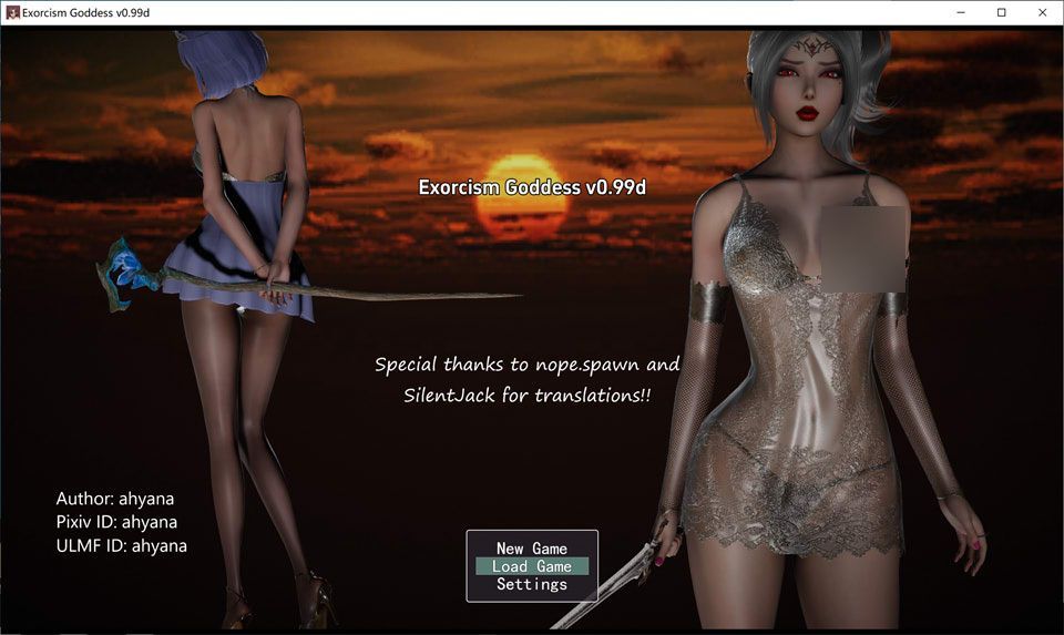 【RPG游戏更新】《驱魔女神(Exorcism Goddess)》V0.99d云翻汉化版,12月更新,大小2.8G