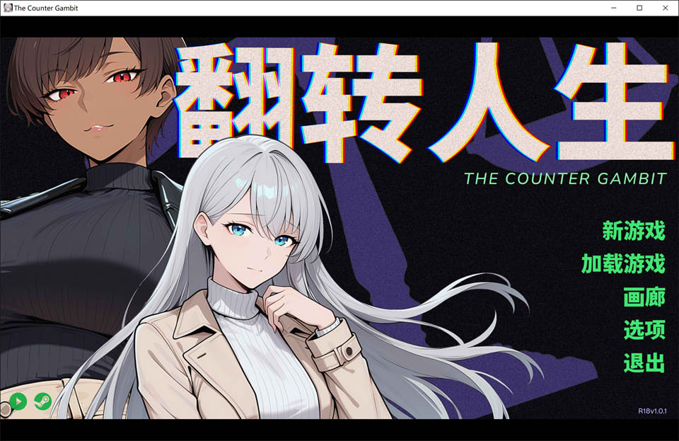 【SLG】《翻转人生/The Counter Gambit》STEAM官方中文版，1月新作，900M，全CV配音