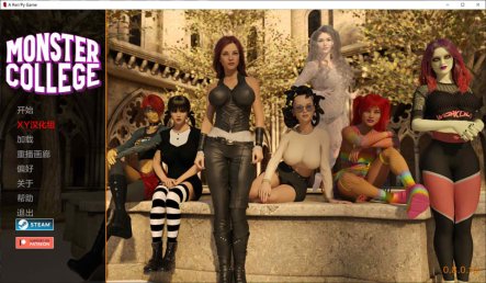 [欧美] 怪物学院 MonsterCollege V0.801 AI汉化版[PC+安卓][3月更新/3.8G]