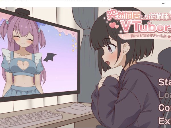 【日式SLG/5月新作】突然同居的表妹似乎要成为VTuber了 – 只有我知道的秘密真面目 正式版[6.4G]