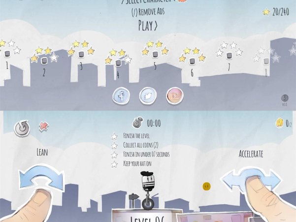 娱乐IO闯关游戏 独轮先生